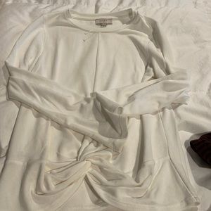 New without tags white loft top